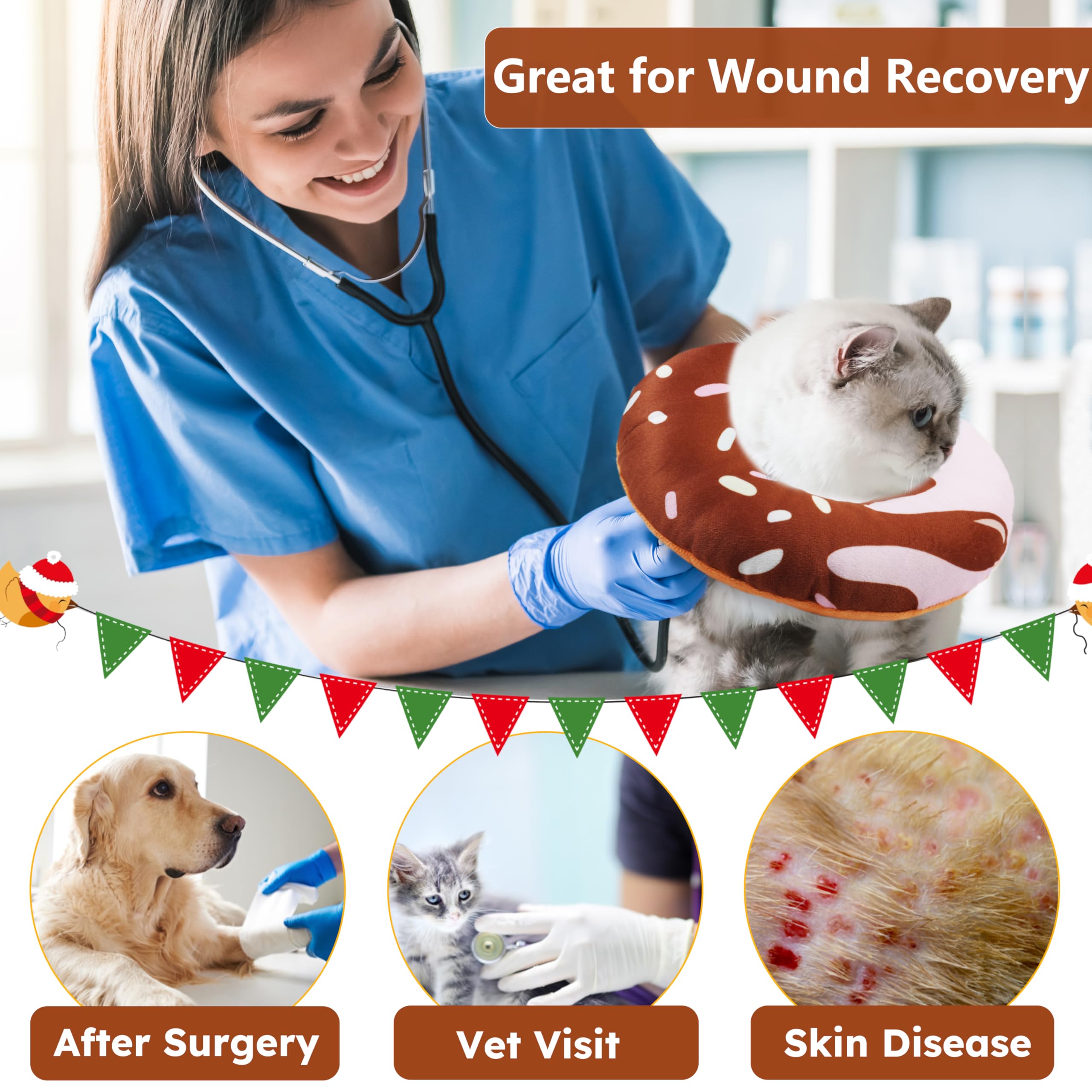 Hpetppy cat cone nap-support pillow shape aids restful moments.