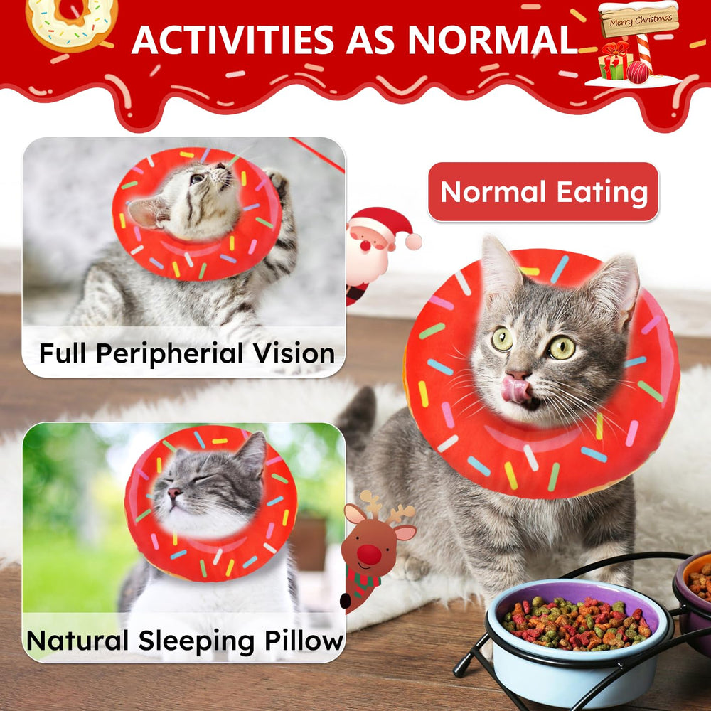 Hpetppy cat recovery collar helps protect upper-body wounds while your cat resumes gentle movement.