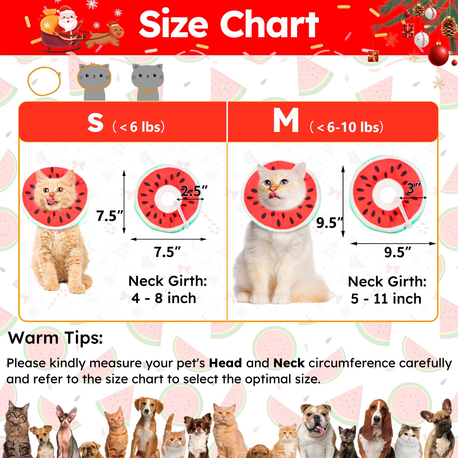 Hpetppy recovery collar waterproof fabric for easy cleaning