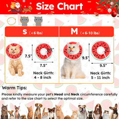 Hpetppy recovery collar waterproof fabric for easy cleaning