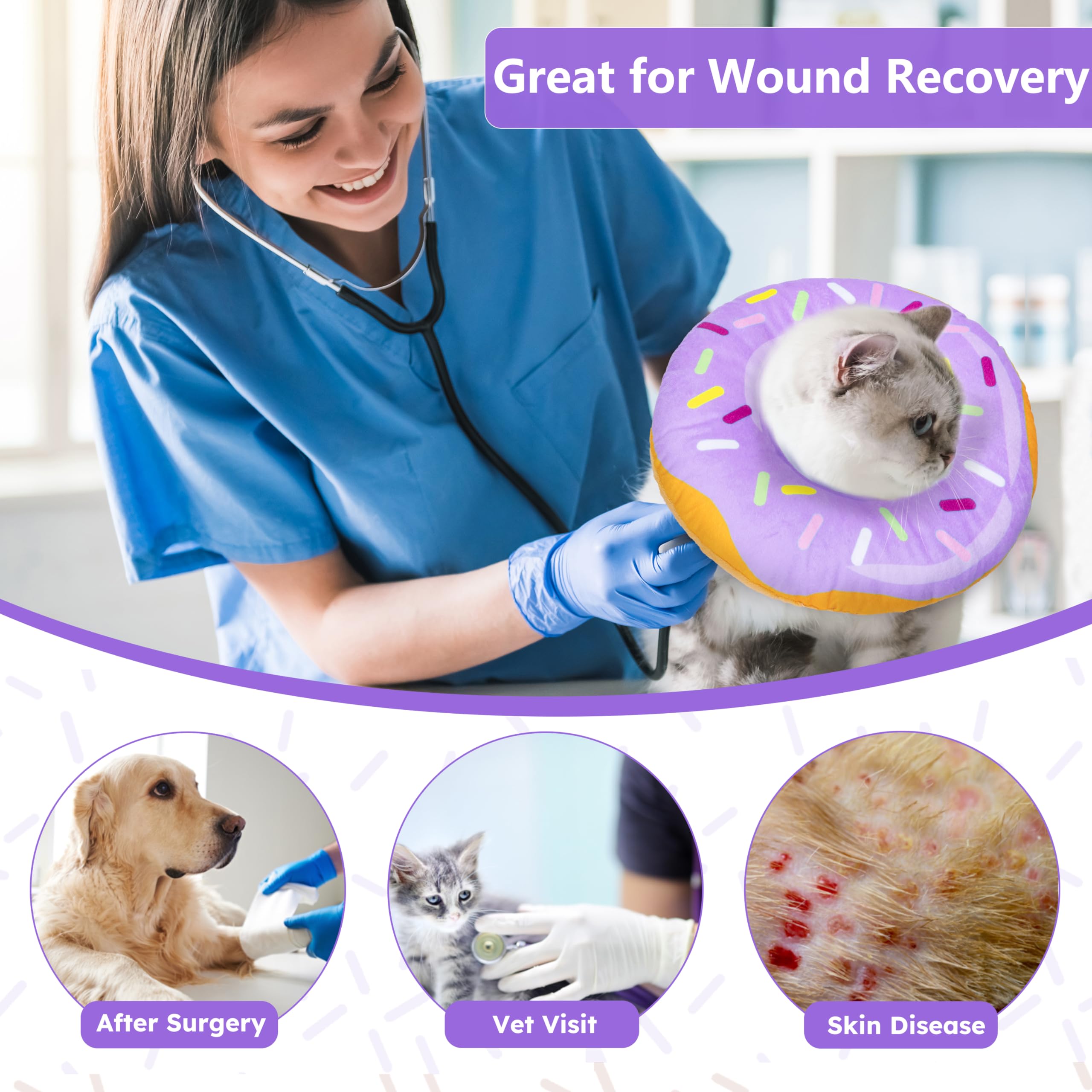 Hpetppy donut design doubles as cozy neck pillow during naps