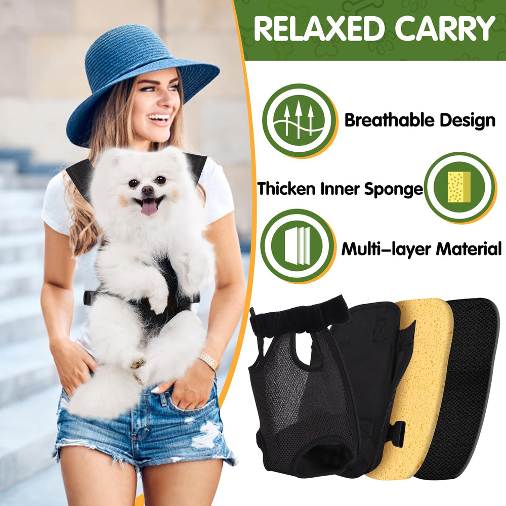 Hpetppy pet-carrier-front-collar-hook demonstrates safety to prevent escapes