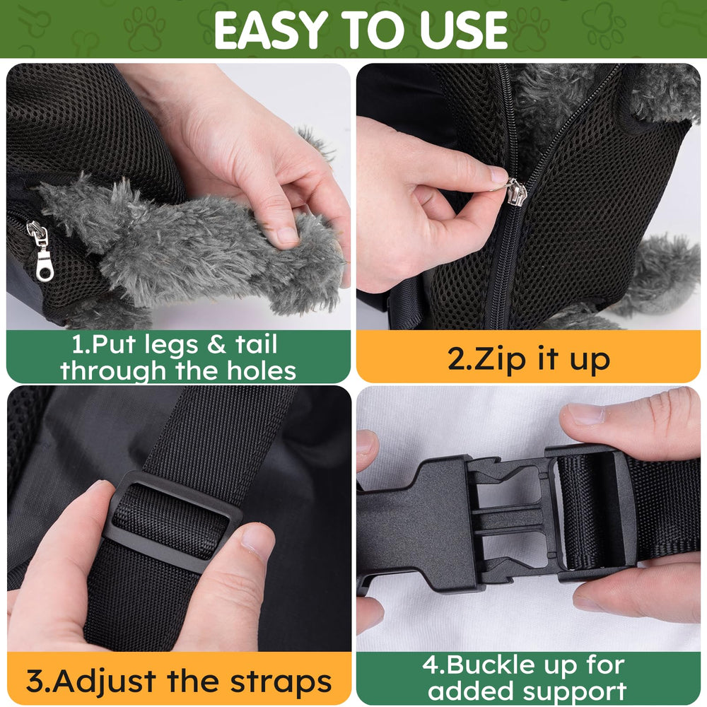 Hpetppy pet-carrier-hands-free-walk illustrates hands-free comfort during daily adventures