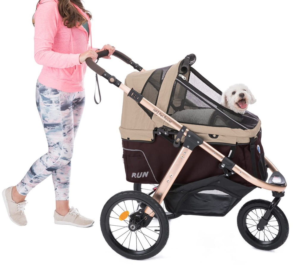 HPZ Pet Rover Run aerodynamic design for smoother pet jogging