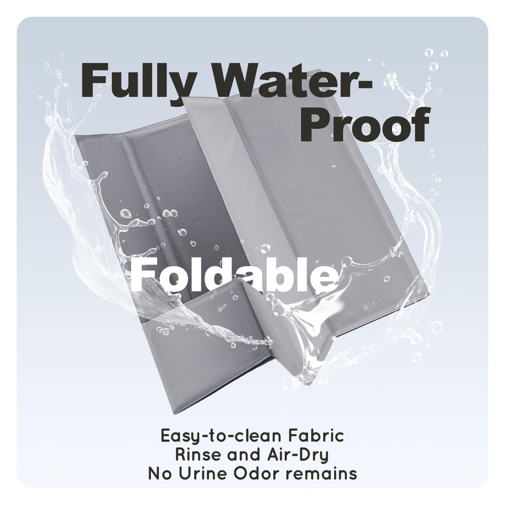 HQ4US 4LEGS large pee pad holder tray designed for easier containment.