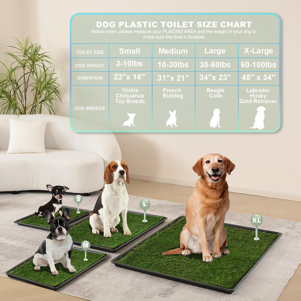 HQ4US 4LEGS two grass mats hemmed edge for easy daily replacement.