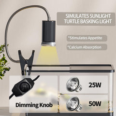 HSIFMATE 5W filter quietly circulates clean water for turtle comfort.