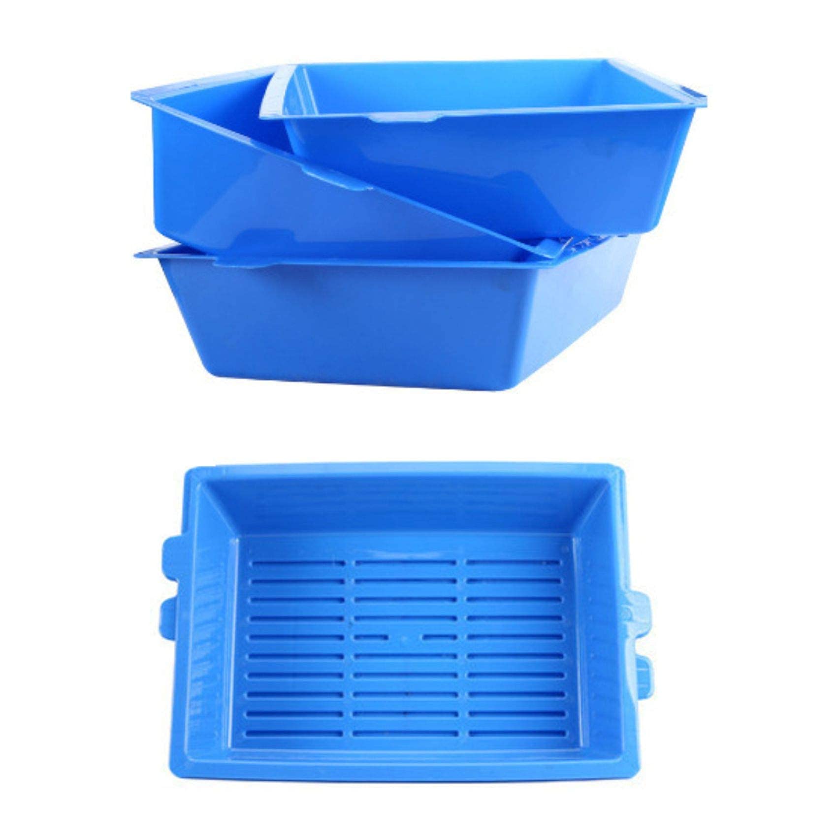 HUAXIAO cat litter box easy-clean feature supports mess-free maintenance.