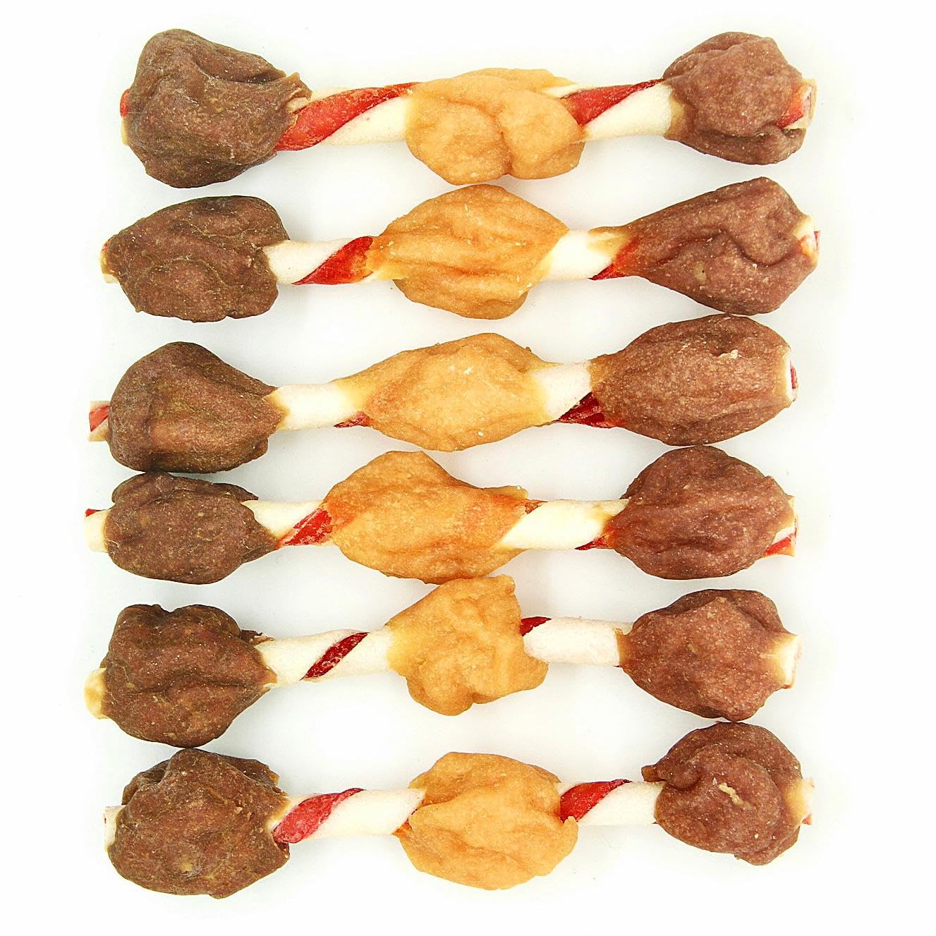 Hubert Kabobs arranged for long-lasting chew sessions across all dog sizes