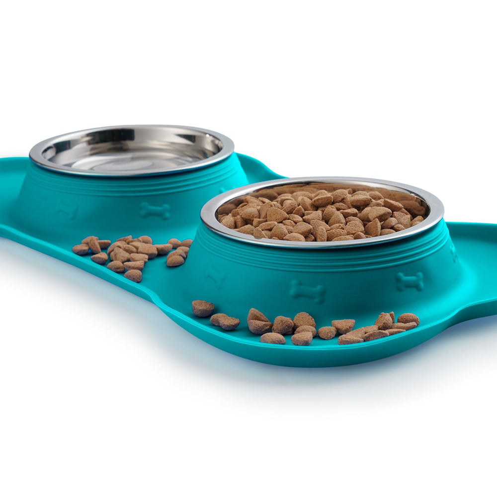 Hubulk anti-slip design helps bowls stay put during meals.