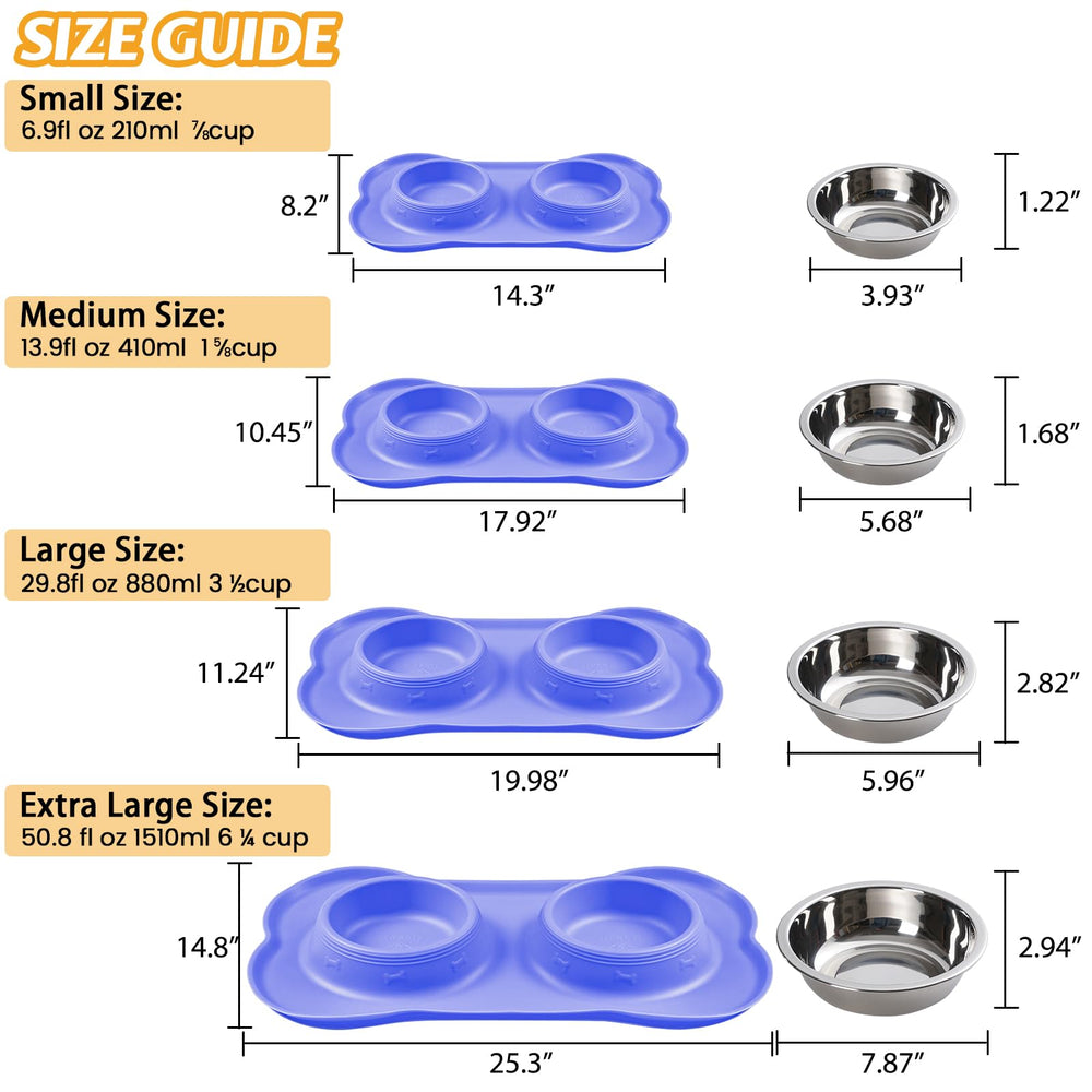 Hubulk stainless steel bowls are dishwasher safe for quick cleaning