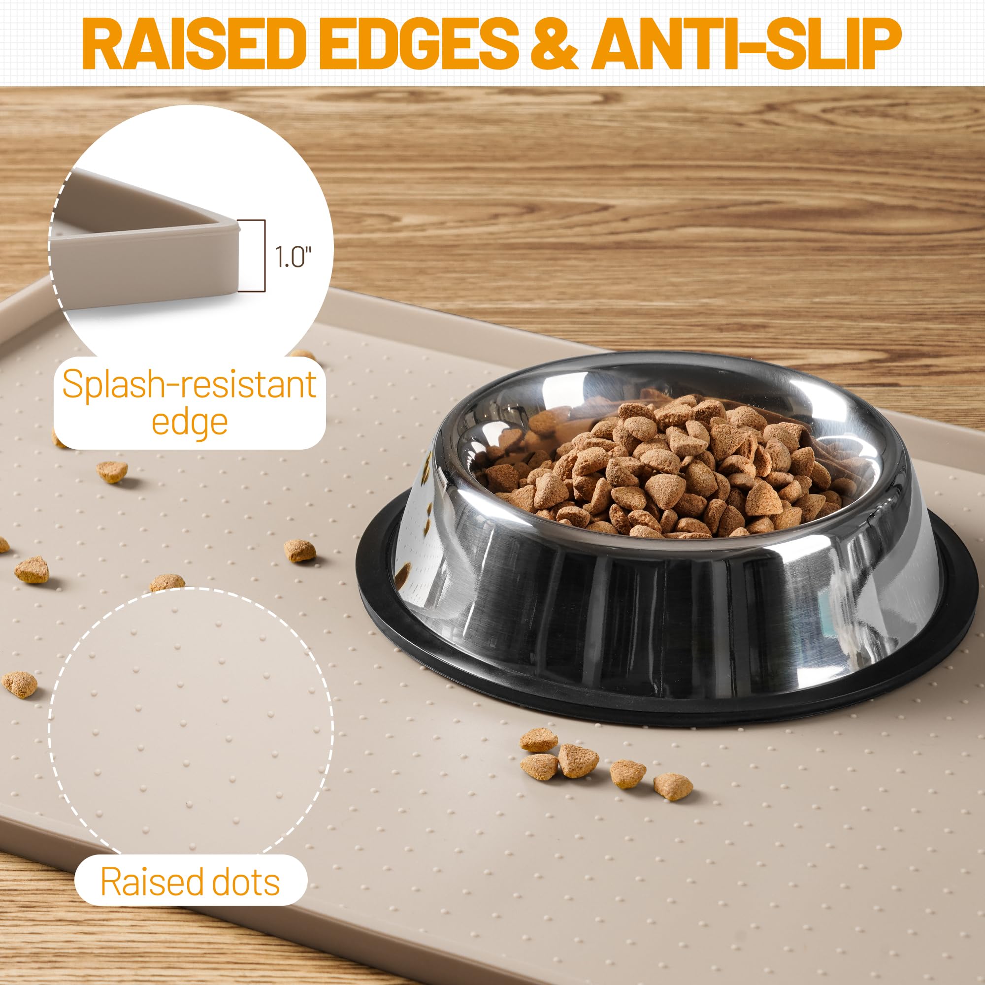 Hubulk dog feeding mat dishwasher-safe icon indicating easy cleanup after meals