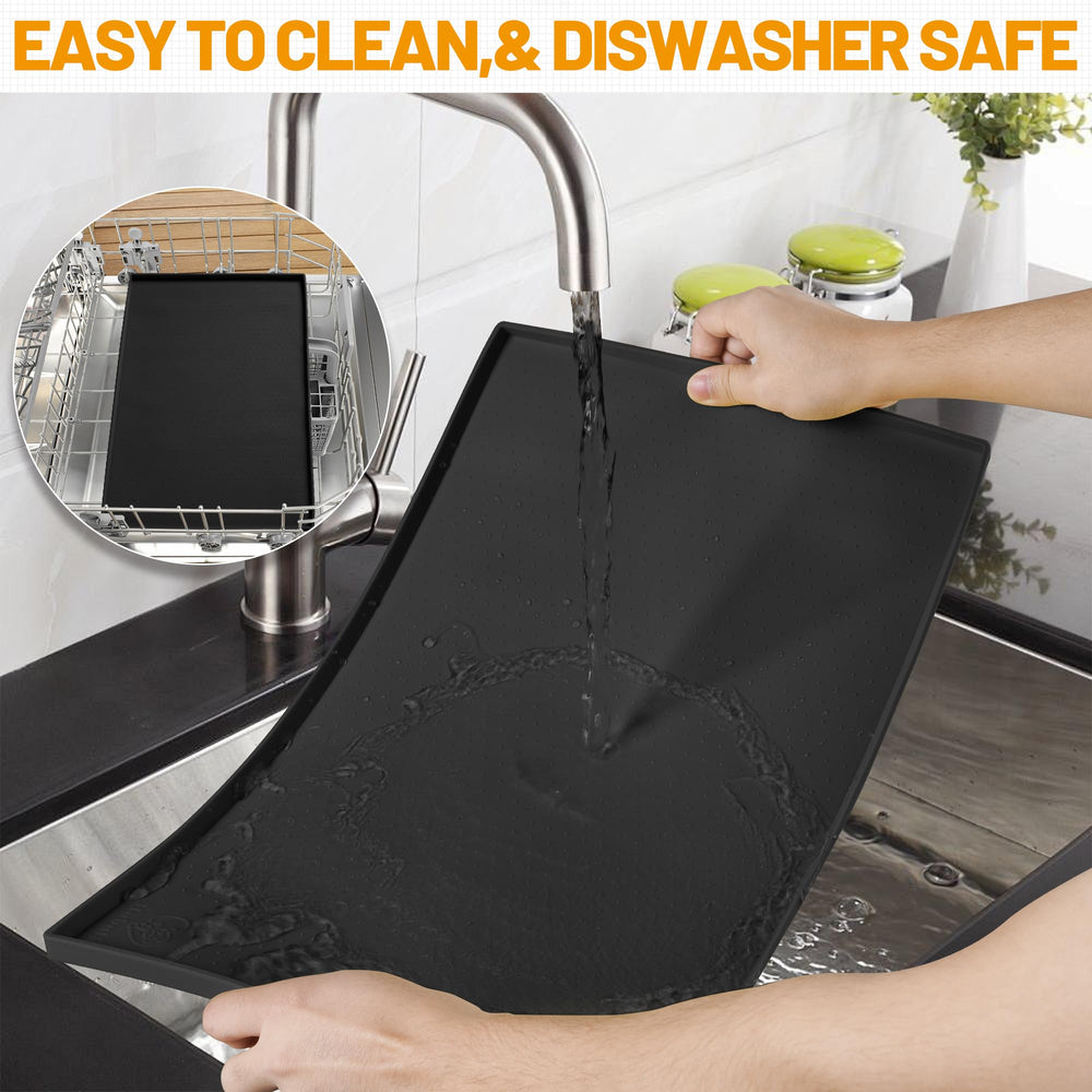 Hubulk dog feeding mat easy-clean silicone resists stains and odors