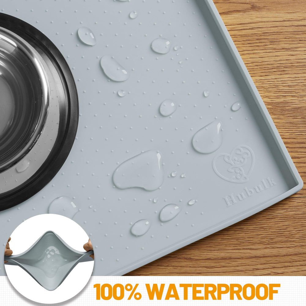 Hubulk dog feeding mat mist dishwasher-safe simplifies cleanup