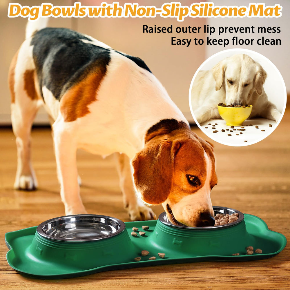 Hubulk hunter green dining bowls blend with home decor