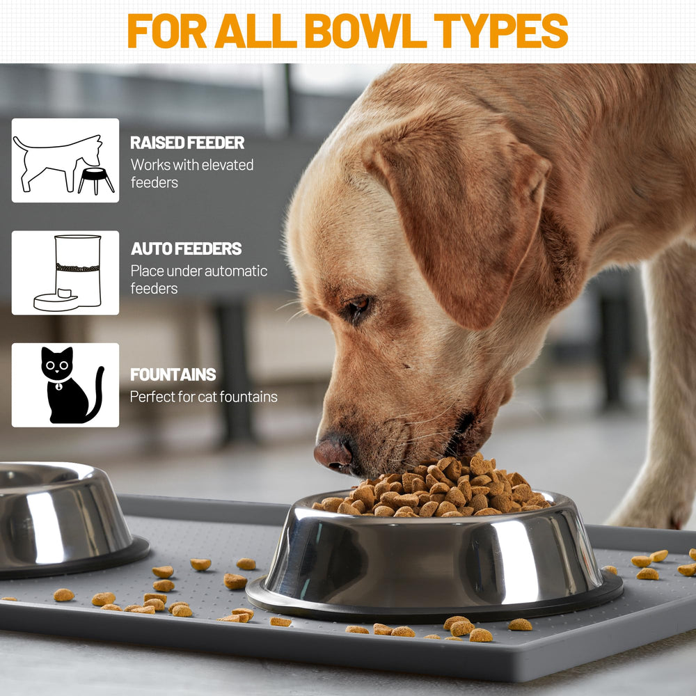 Hubulk silicone mat is BPA-free, stain resistant, and easy to wipe.
