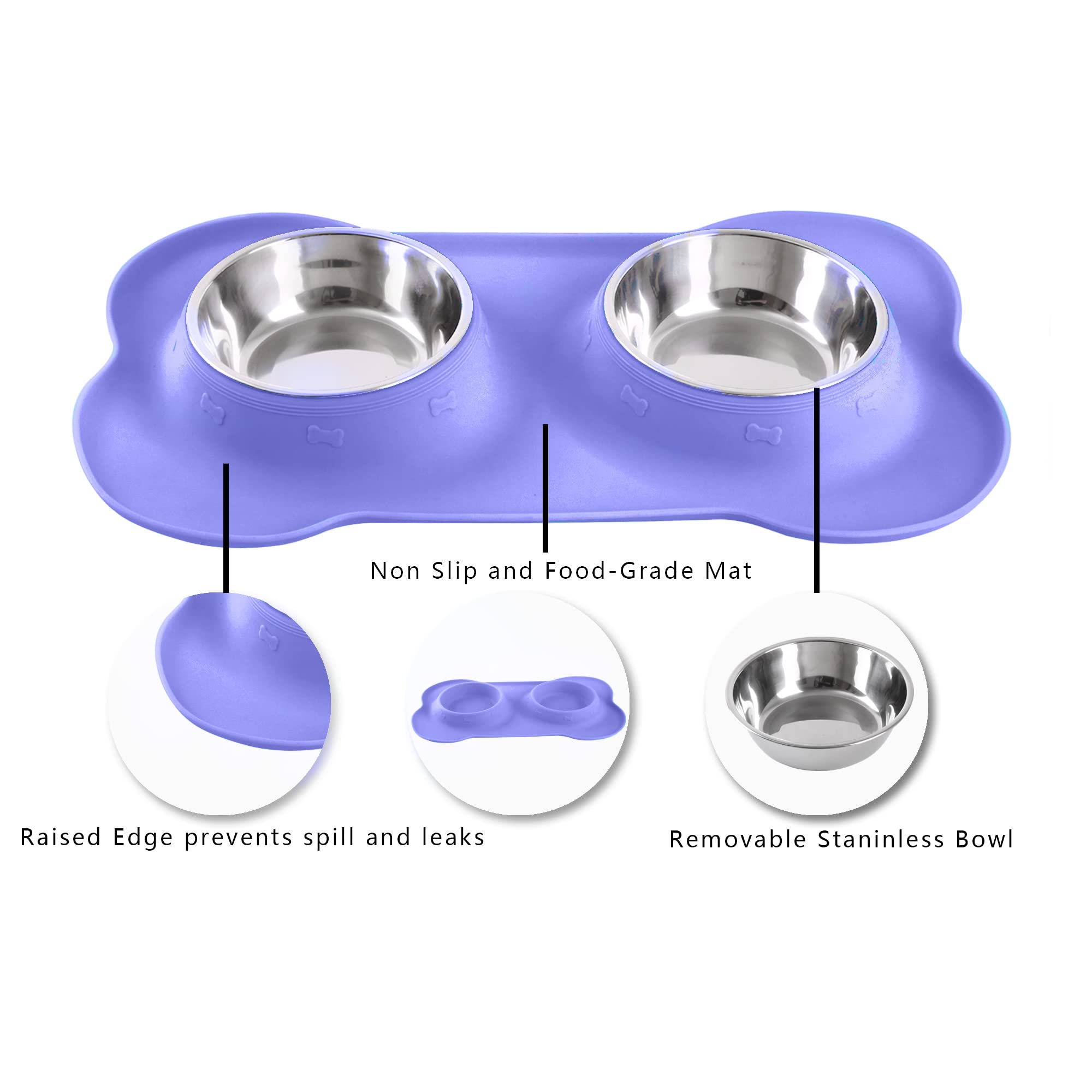 Hubulk pet food scoop helps portion meals after playtime and meals.
