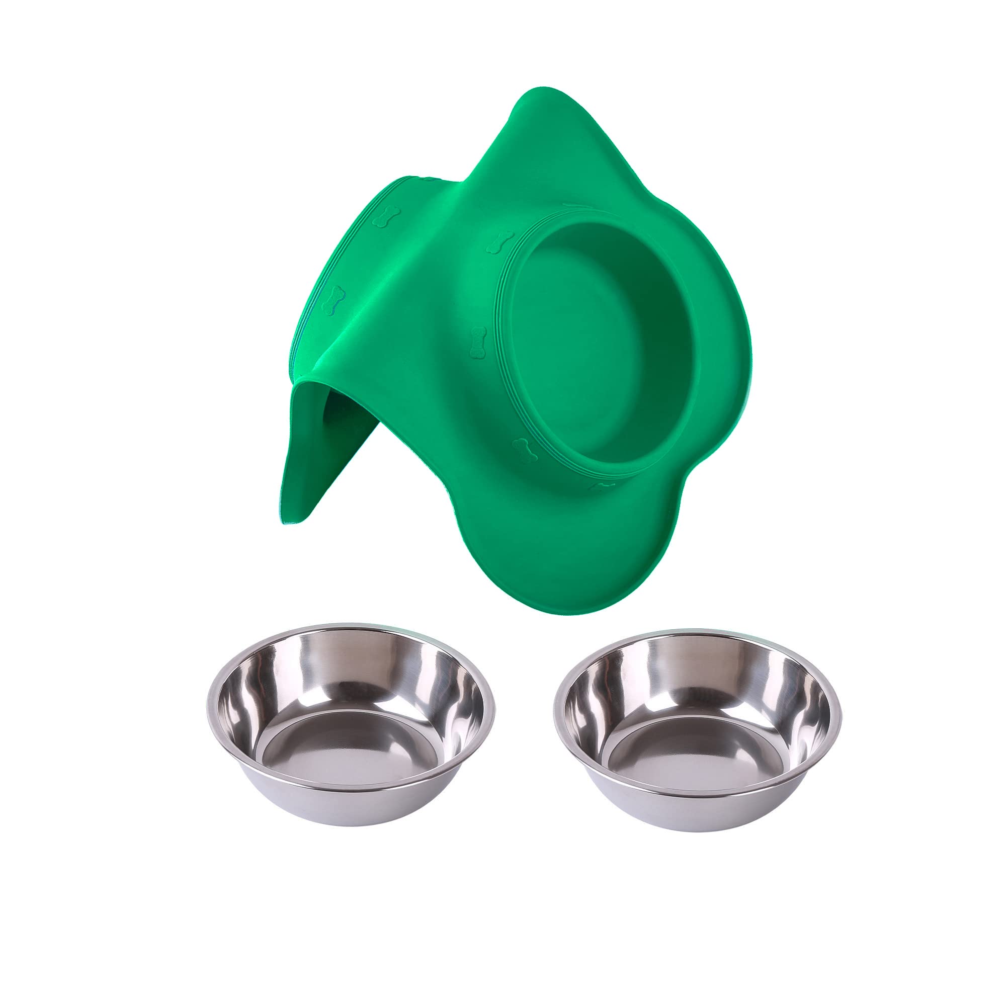 Hubulk slip-resistant mat keeps bowls steady during feeding