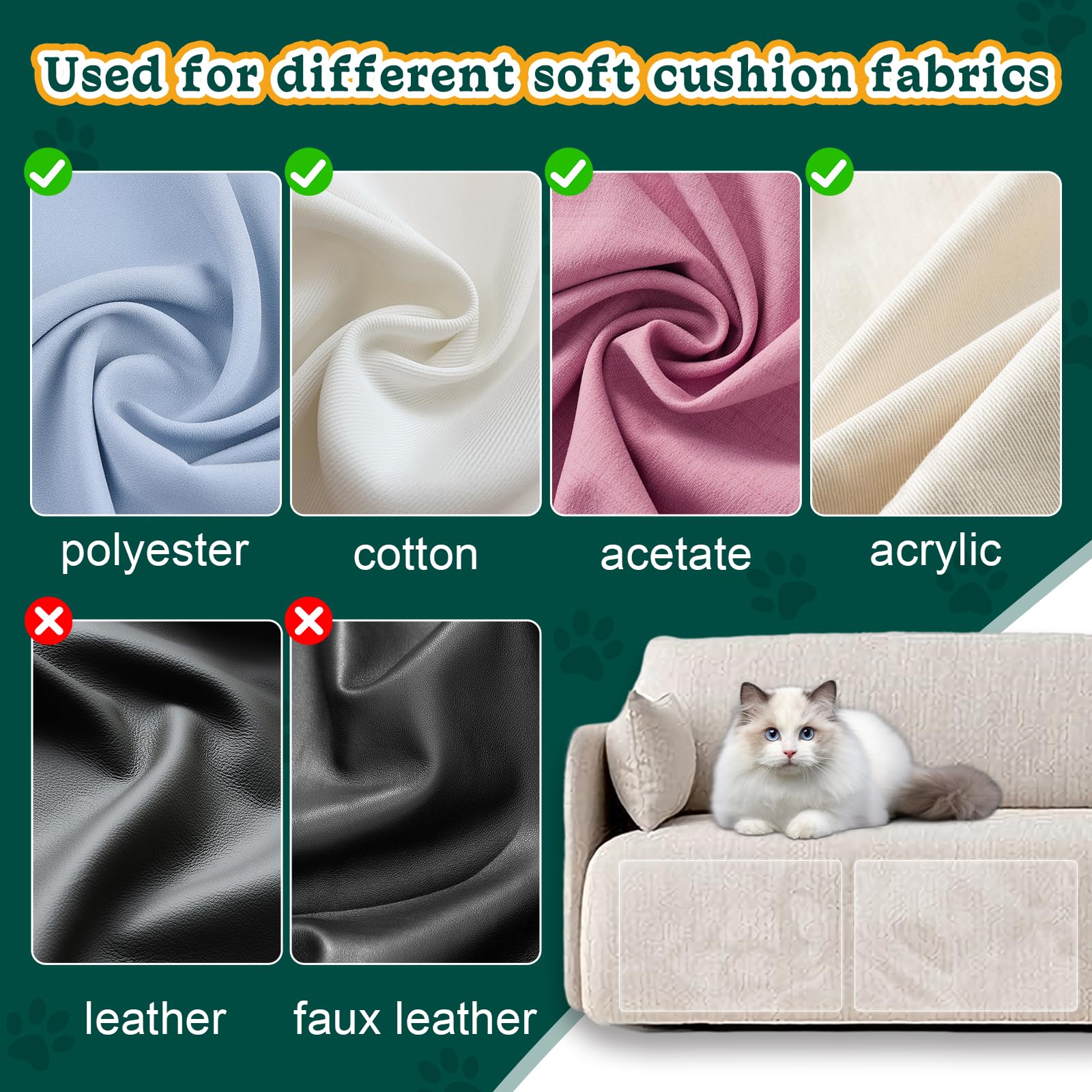 HUDLL easy-on-off surface cover for quick couch protection without residue.