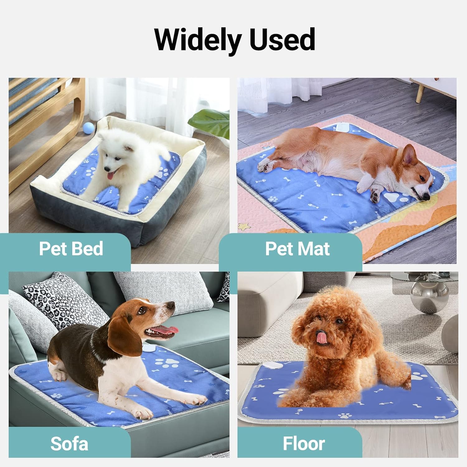 HUENLYEL pad is easy to clean thanks to waterproof surface