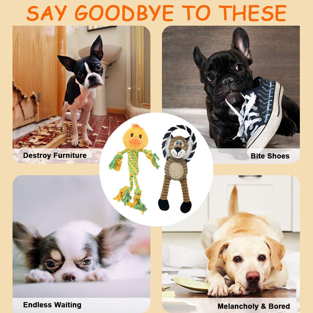 HUGEME crinkle dog toy provides tactile variety for extra excitement during play.
