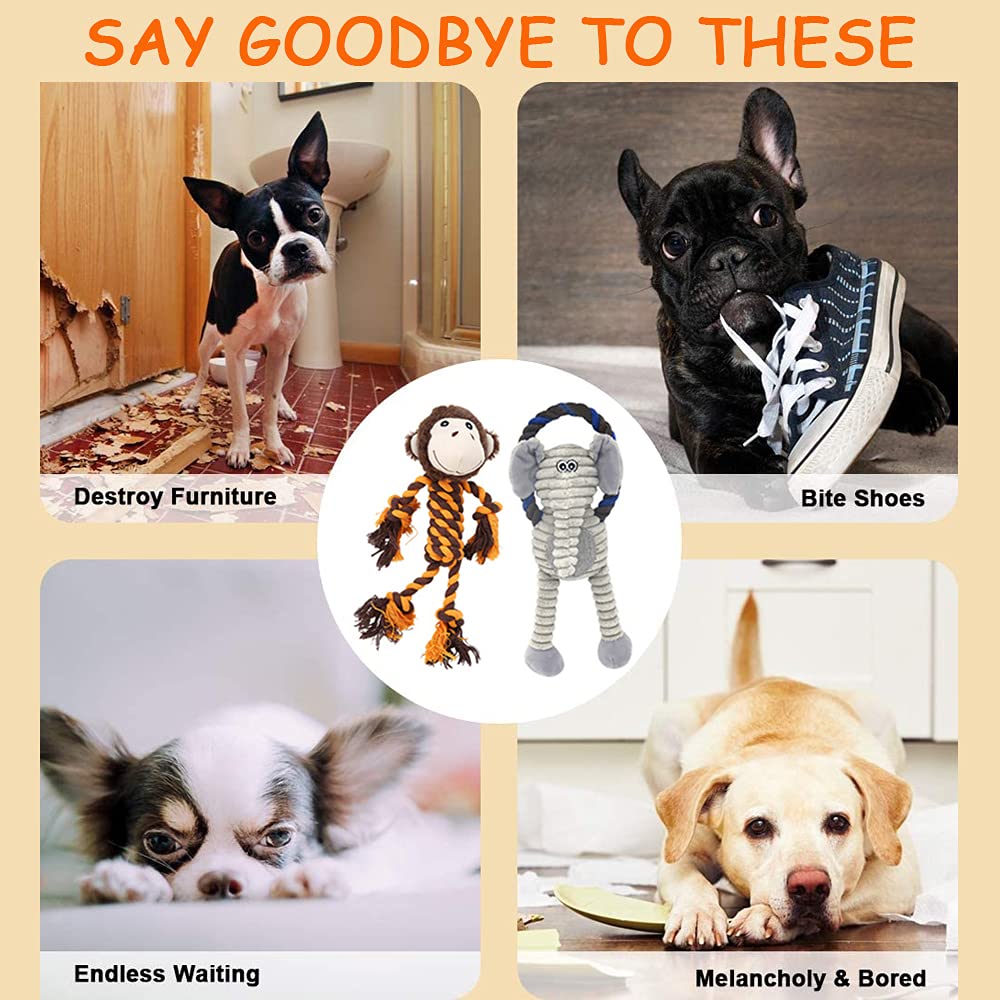 HUGEME crinkle dog toy adds texture and variety for bored dogs.