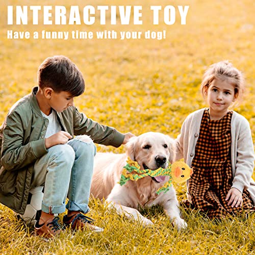 HUGEME machine-washable dog toy simplifies cleanup after adventures.