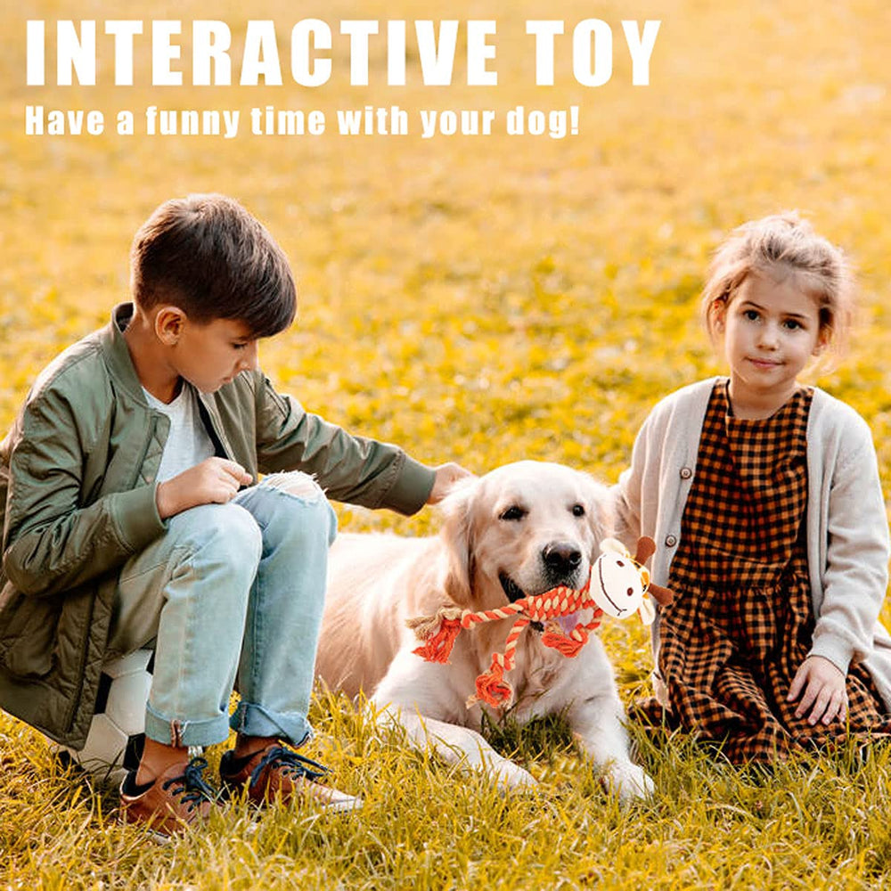 HUGEME washable dog toy close-up emphasizing easy cleaning.
