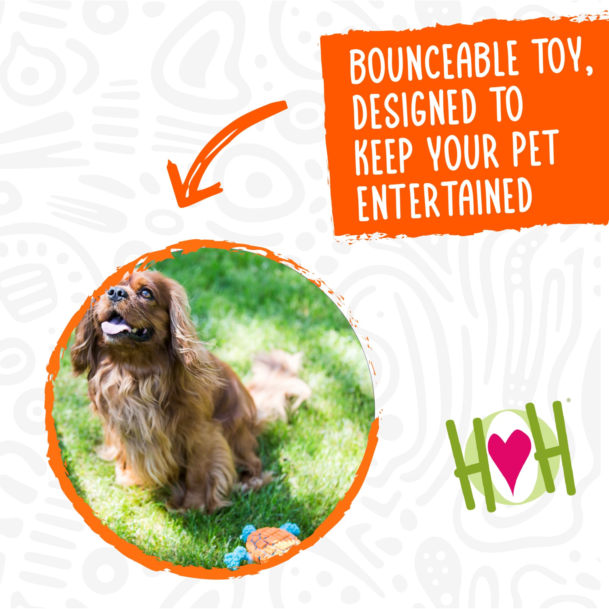 HuggleHounds Huggle-Fusion plush arms and legs for added plush appeal