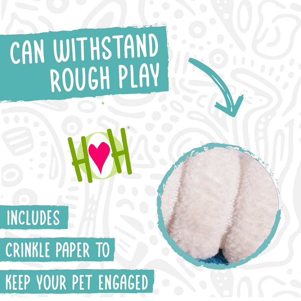 HuggleHounds X-Brace skeleton reinforces durability for big dogs