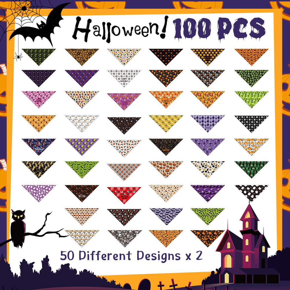 Huhumy skeleton-pattern bandanas add spooky style for events