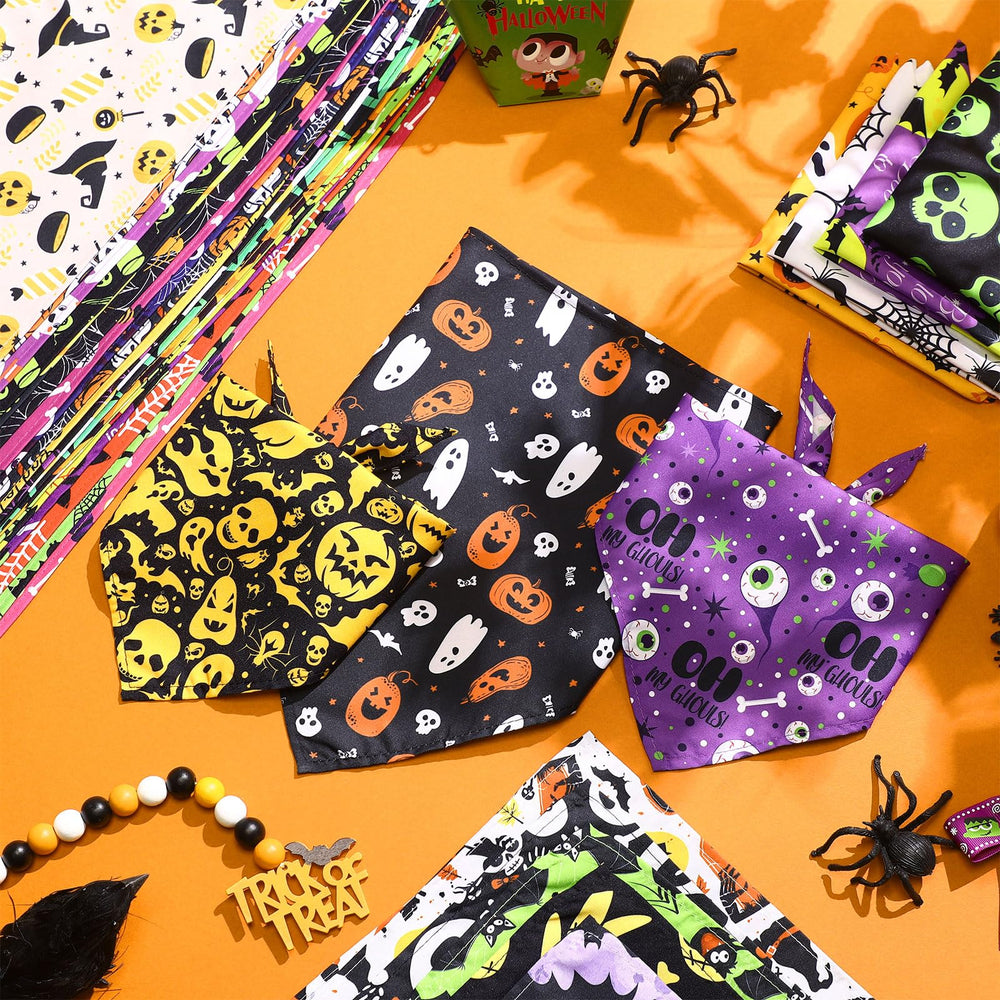 Huhumy spider-web designs elevate Halloween outfits for pets