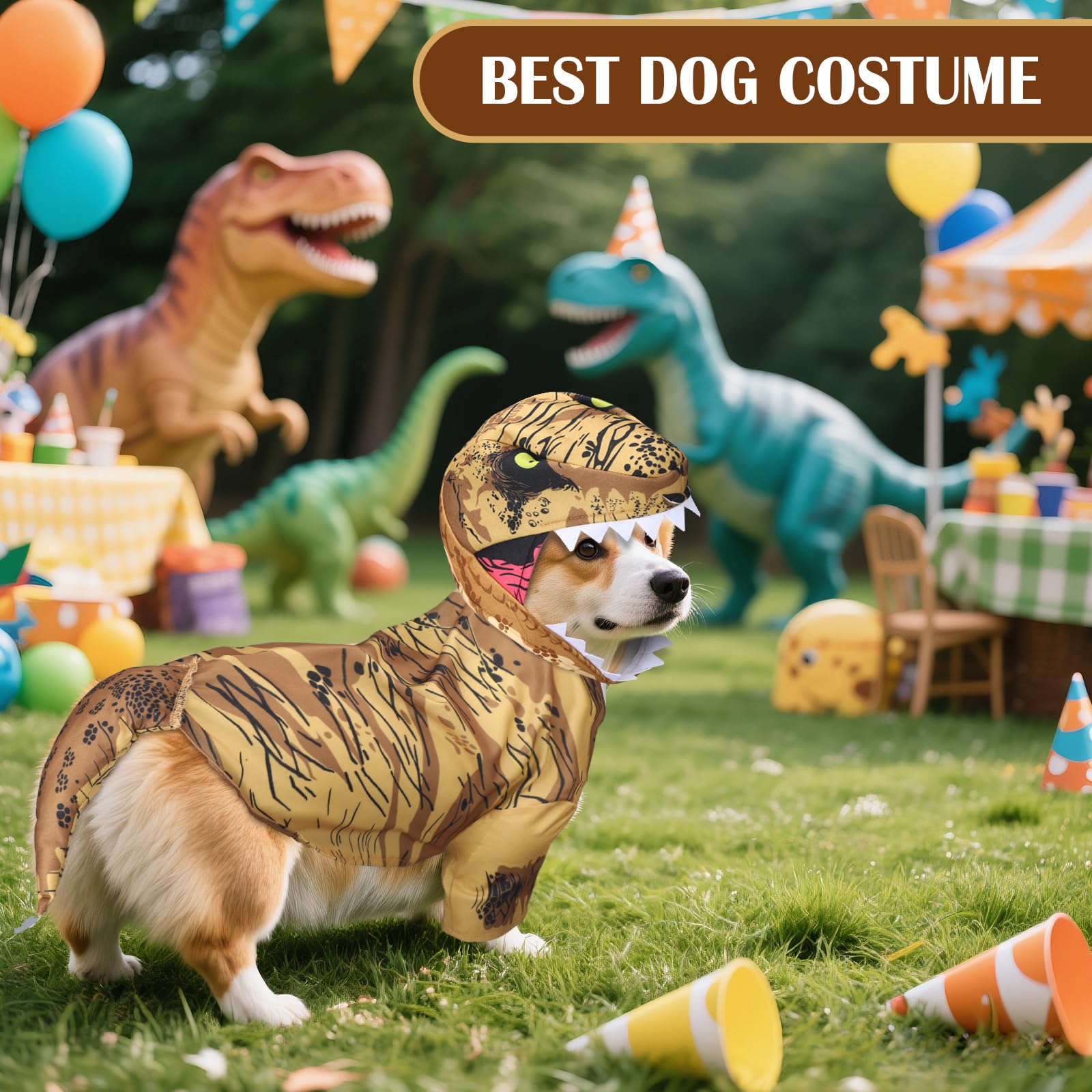 Huhumy T. Rex fabric closeup shows polyester texture and color