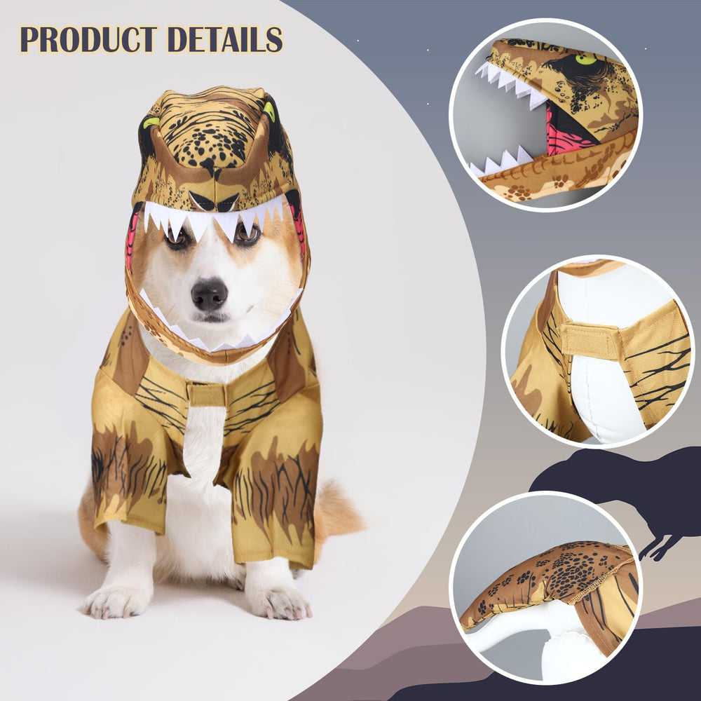 Huhumy T. Rex tail detail adds three-dimensional realism for standout costume images