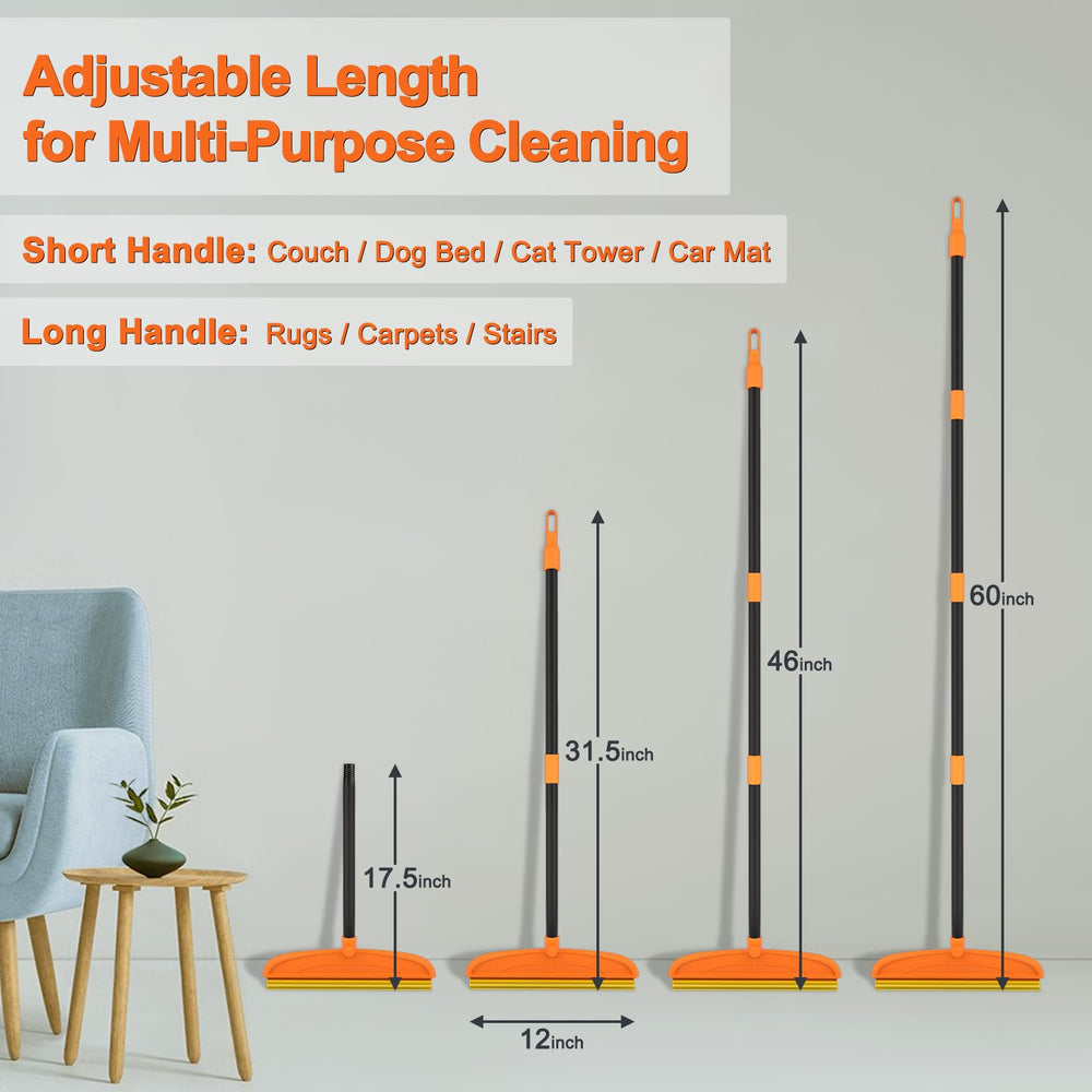 HUICOCY 3-in-1 lint remover for quick fabric refresh on rugs and couches