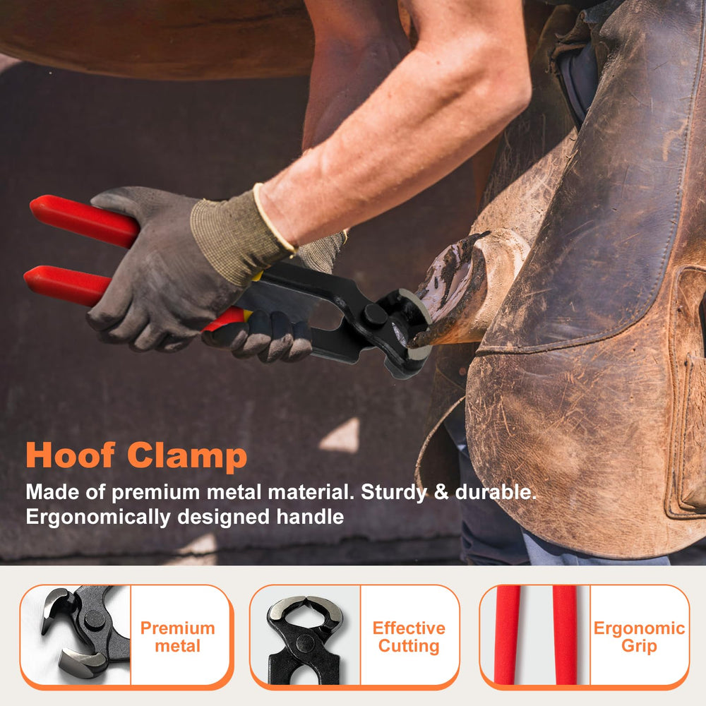 Huimpet farrier kit hoof-rasp shown for quick shaping and smoothing of hooves