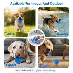 Huimpet Interactive Dog Ball USB-C charging for quick recharging