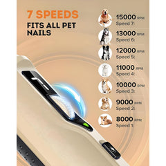 Huiteng XR 7-speed dial demonstrates versatile power for varying nails