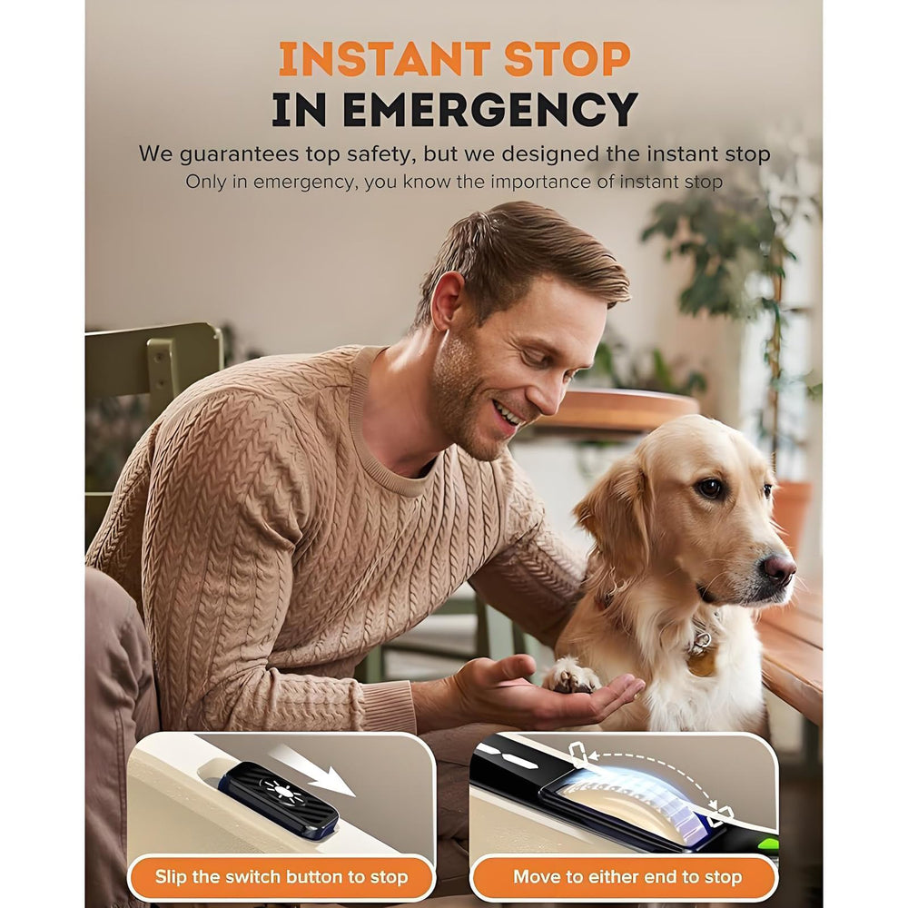Huiteng XR rechargeable design signifies cordless convenience during grooming