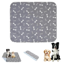 Huiteng XR washable pee pad front view shows sturdy training surface for puppies.