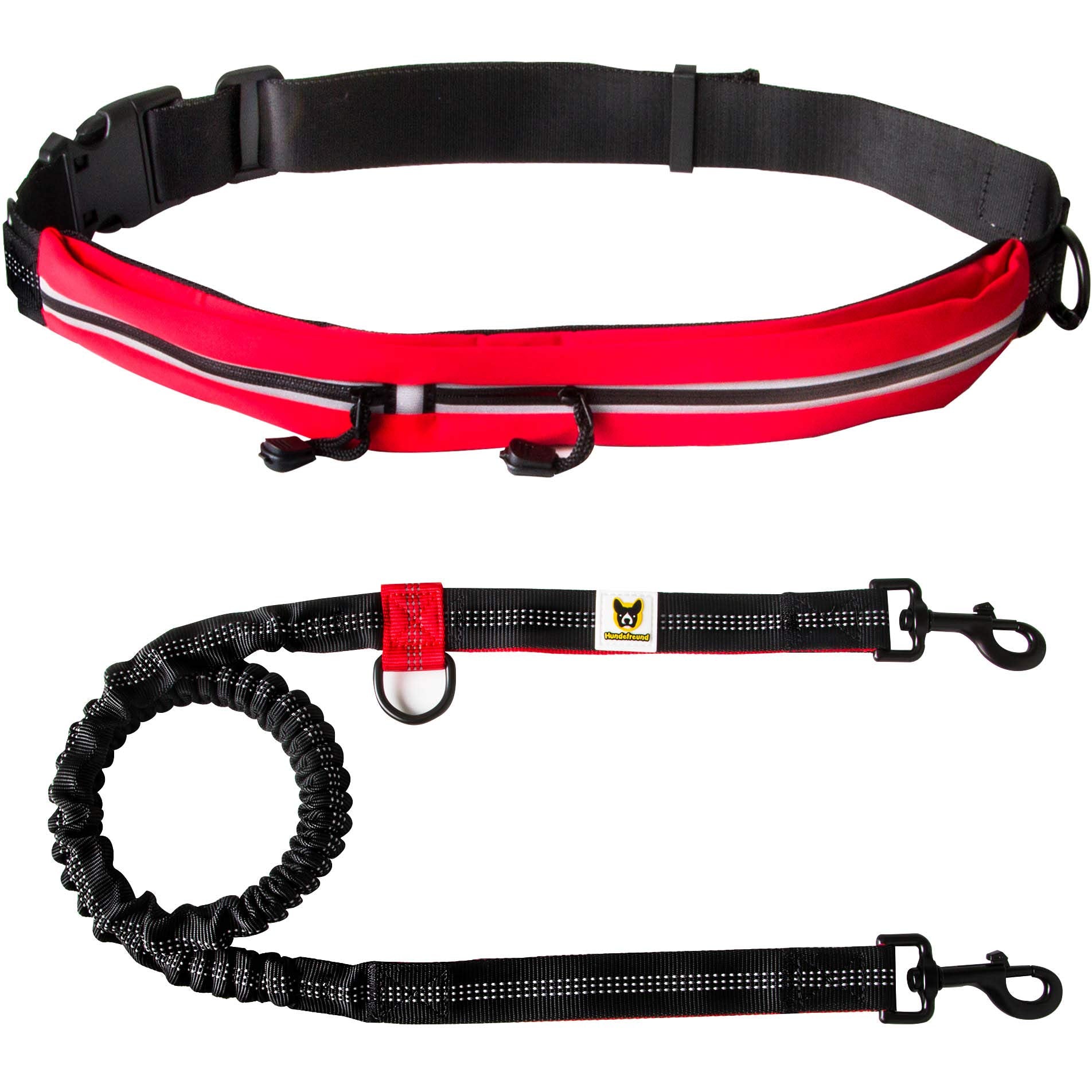 Hundefreund reflective stitching boosts nighttime visibility for safer walks