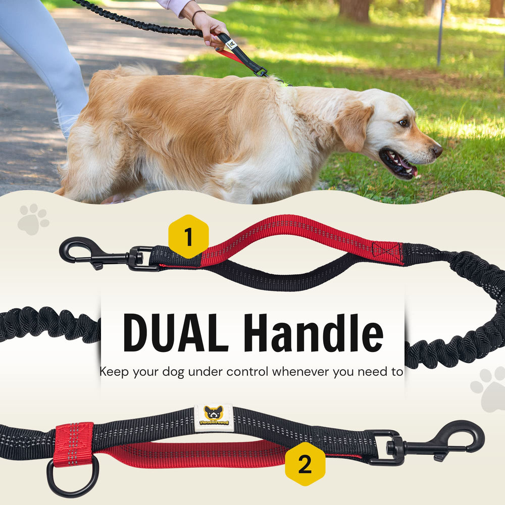 Hundefreund waist belt reflectors enhance visibility from all angles