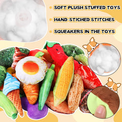 Hungdao dog toy squeaker collection with engaging sounds for interactive play.