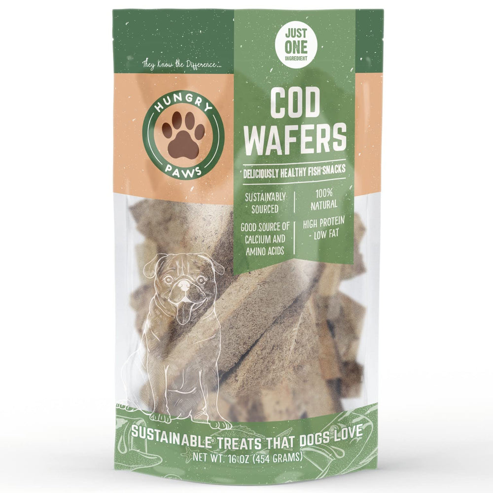 Hungry Paws Cod Wafer aroma entices dogs, making rewards enjoyable during training.