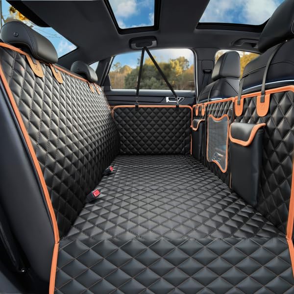 HUOHUOCN back seat extender—extended bottom plate for safer, more comfortable rides.