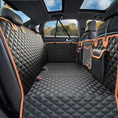 HUOHUOCN back seat extender—extended bottom plate for safer, more comfortable rides.