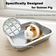 huqizoo grid detail 04inch thickened highlights paw-safe surface and sturdy support.