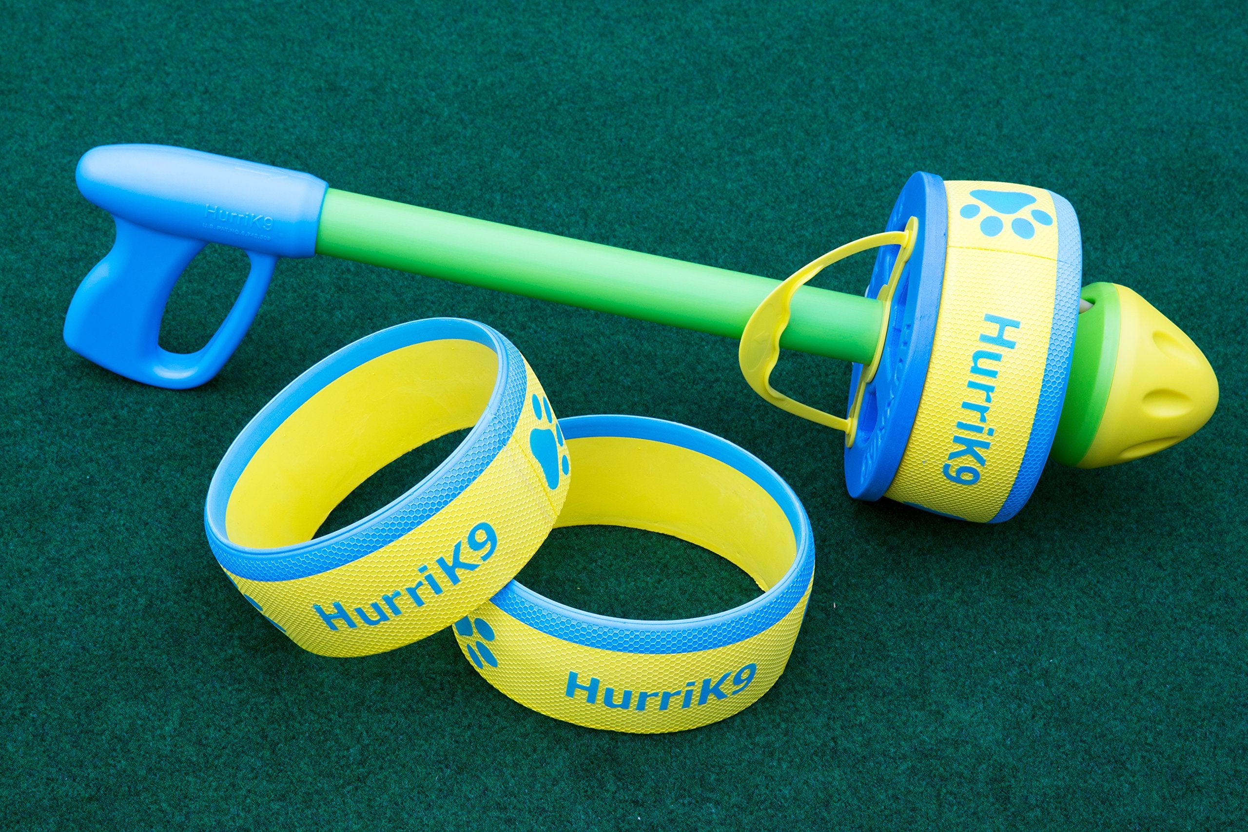 HurriK9 starter pack included shows all pieces ready for immediate play