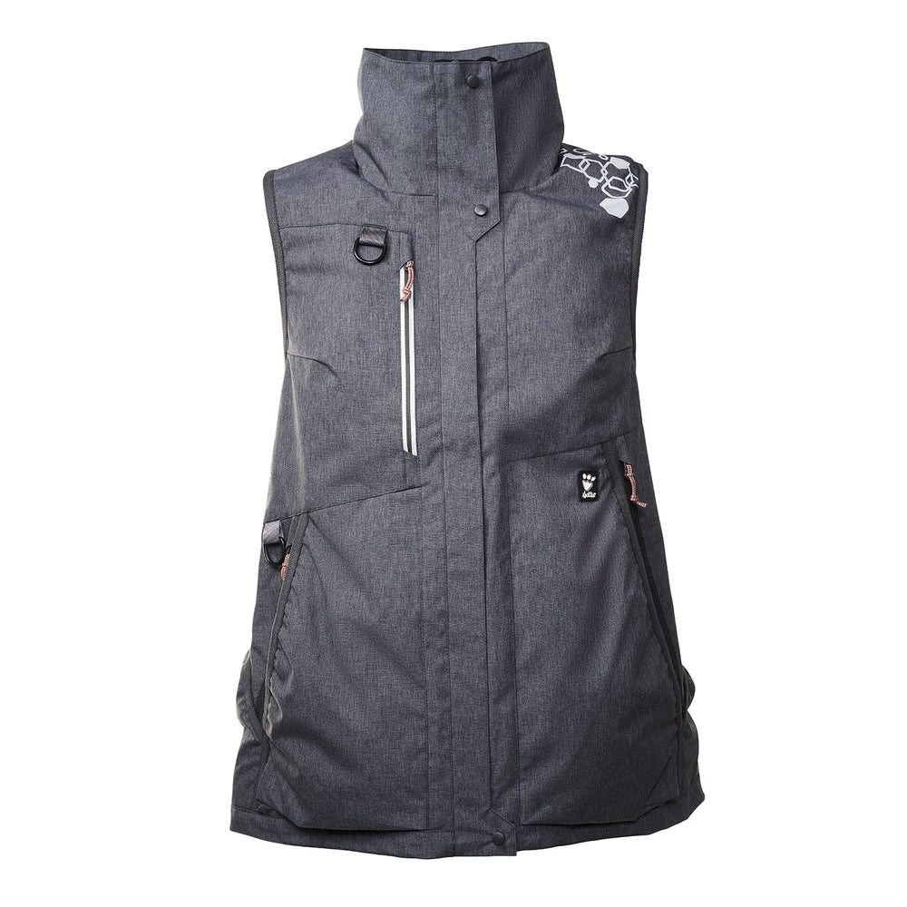 Hurtta ECO Training Vest front pocket detail for quick reward access.