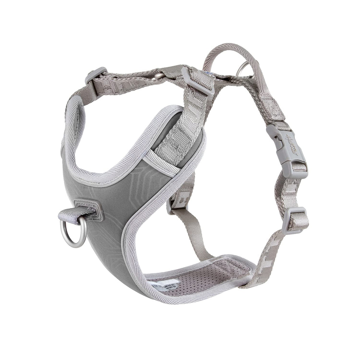 Hurtta Venture No-Pull Harness shadow loop handle for controlled walks.